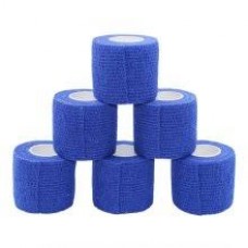 Cohesive Bandage 5.0cm - Blue (UK DELIVERY ONLY)